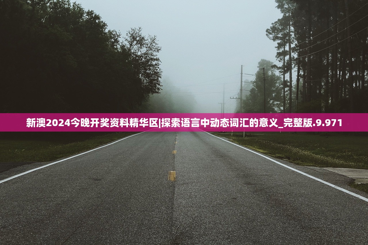 新澳2024今晚开奖资料精华区|探索语言中动态词汇的意义_完整版.9.971